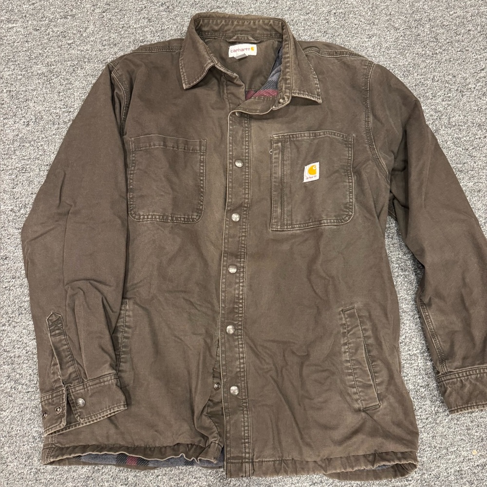 Carhartt Men's Brown Jacket size Large